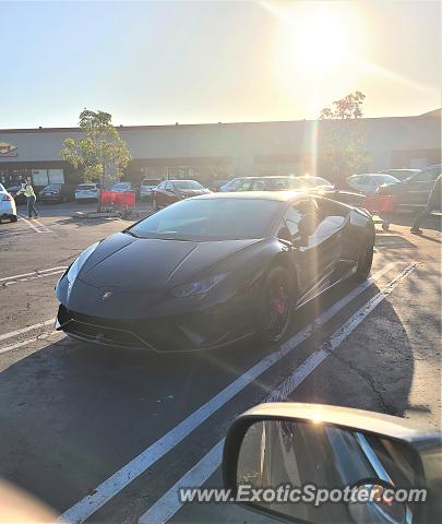 Lamborghini Huracan spotted in San Diego, California