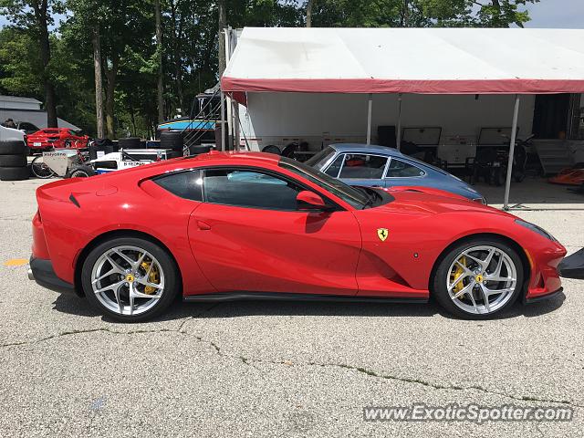 Ferrari 812 Superfast spotted in Elkhart Lake, Wisconsin