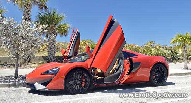 Mclaren 570S spotted in Sarasota, Florida