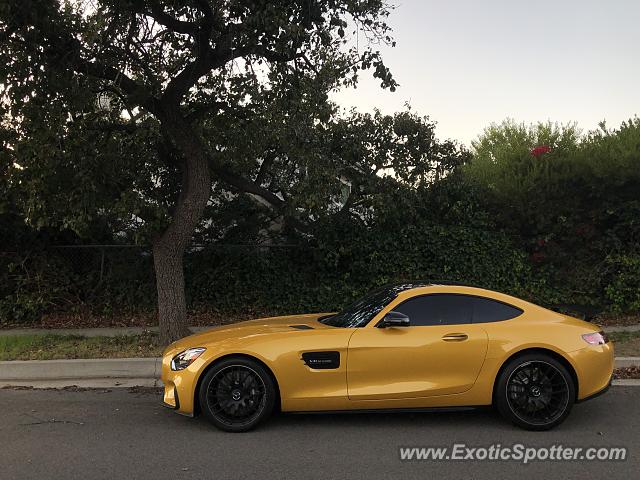 Mercedes AMG GT spotted in Los Angeles, California