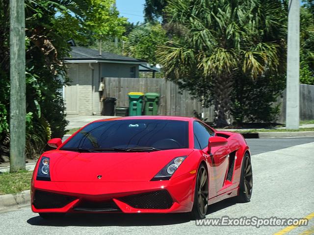 Lamborghini Gallardo spotted in Jacksonville, Florida