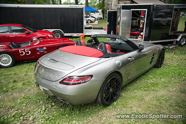 Mercedes SLS AMG spotted in Pittsburgh, Pennsylvania