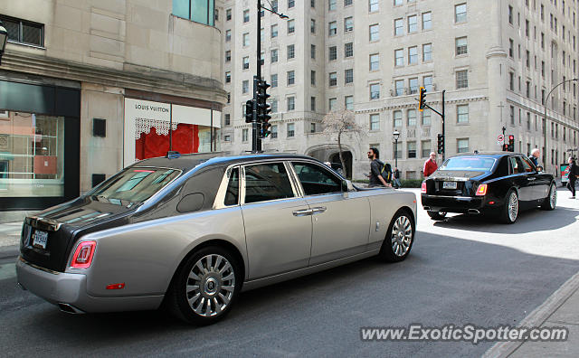 Rolls-Royce Phantom spotted in Montreal, Canada