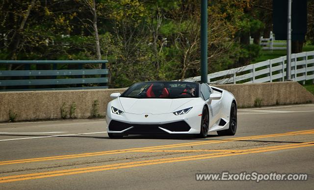 Lamborghini Huracan spotted in Columbus, Ohio