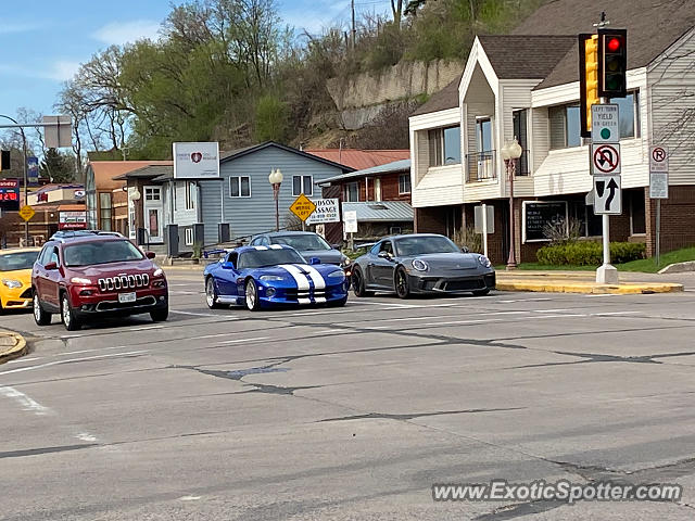 Porsche 911 GT3 spotted in Stillwater, Minnesota