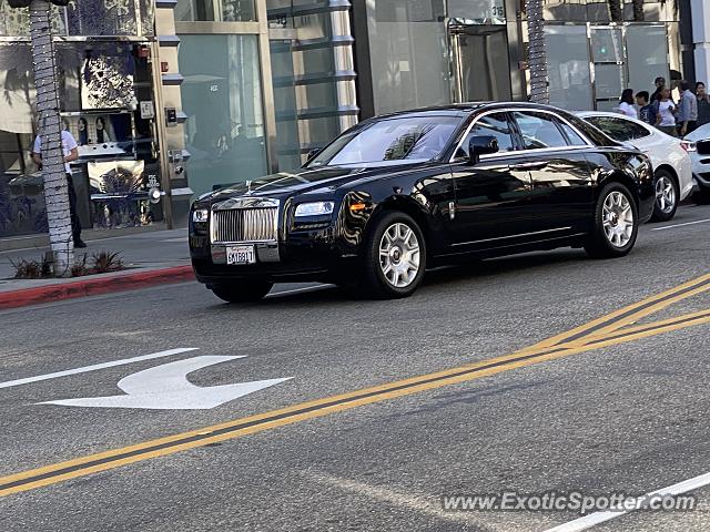 Rolls-Royce Ghost spotted in Beverly Hills, California