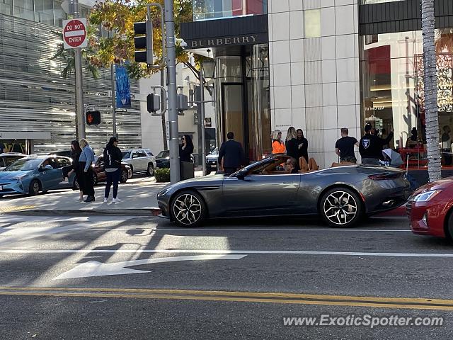 Aston Martin DB11 spotted in Beverly Hills, California