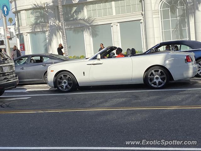 Rolls-Royce Dawn spotted in Beverly Hills, California