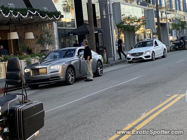 Rolls-Royce Wraith spotted in Beverly Hills, California