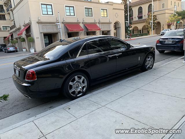 Rolls-Royce Ghost spotted in Beverly Hills, California