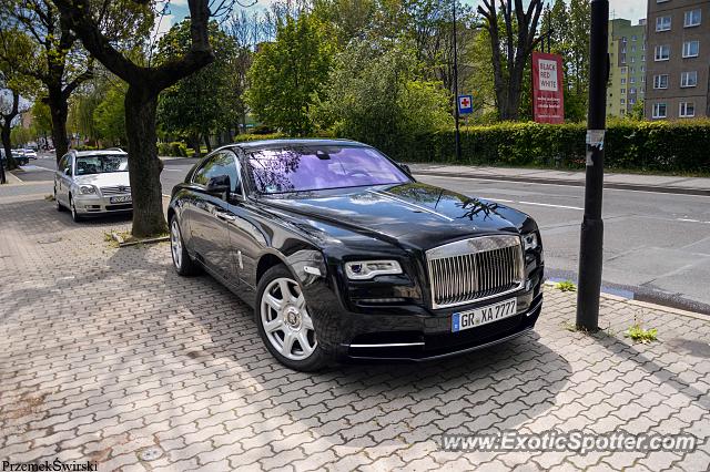 Rolls-Royce Wraith spotted in Zgorzelec, Poland