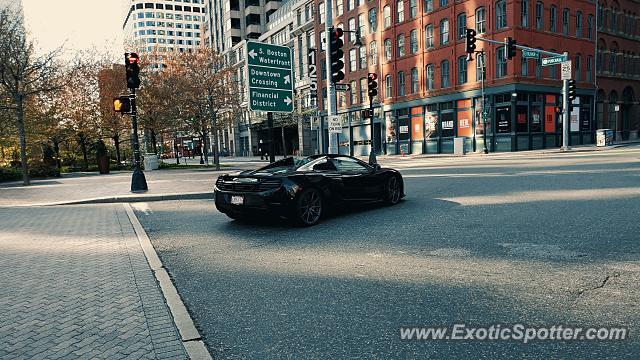 Mclaren 650S spotted in Boston, Massachusetts