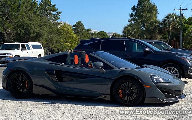 Mclaren 600LT spotted in Santa Rosa Beach, Florida