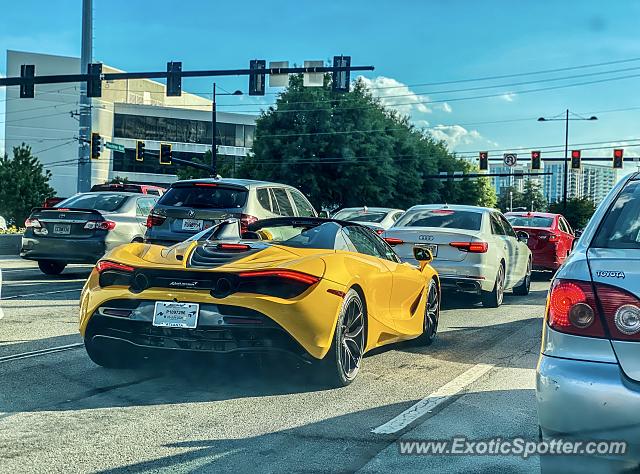 Mclaren 720S spotted in Buckhead, Georgia