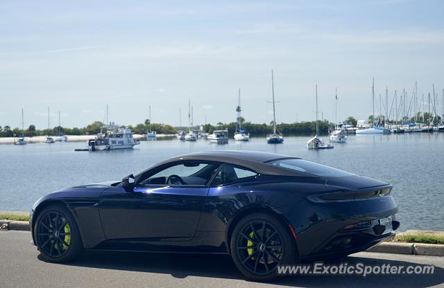 Aston Martin DB11 spotted in Tampa, Florida