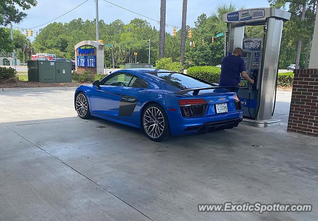 Audi R8 spotted in Bluffton, South Carolina