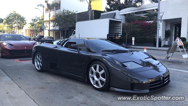Bugatti EB110 spotted in Beverly Hills, California