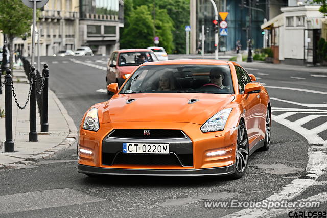 Nissan GT-R spotted in Warsaw, Poland