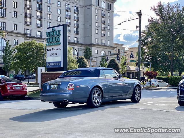 Rolls-Royce Phantom spotted in Buckhead, Georgia