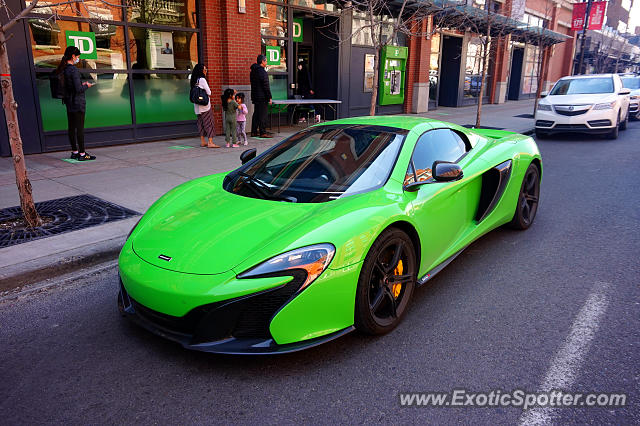 Mclaren 650S spotted in Calgary, Canada