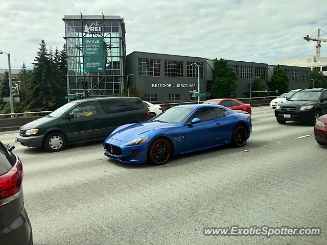 Maserati GranTurismo spotted in Seattle, Washington