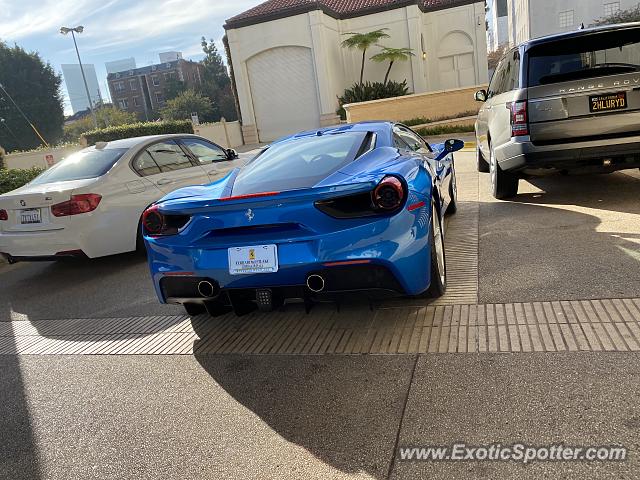 Ferrari 488 GTB spotted in Beverly Hills, California