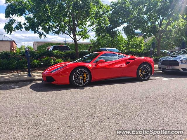 Ferrari 488 GTB spotted in Columbus, Ohio