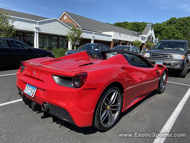 Ferrari 488 GTB spotted in Wayzata, Minnesota