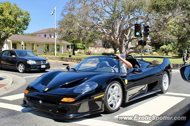 Ferrari F50 spotted in Monterey, California