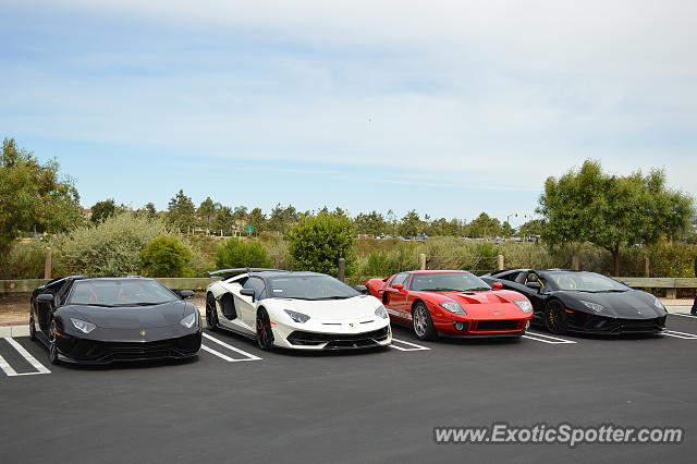 Lamborghini Aventador spotted in Orange County, California