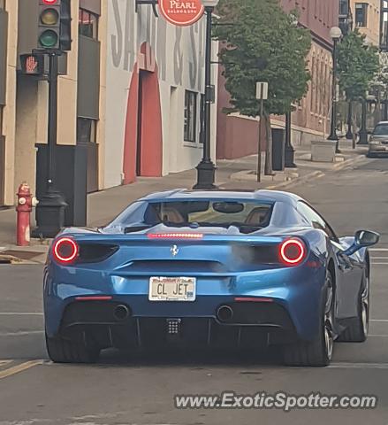 Ferrari 488 GTB spotted in La Crosse, Wisconsin