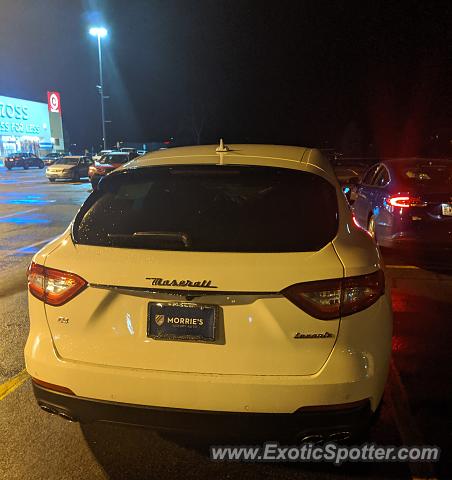 Maserati Levante spotted in Onalaska, Wisconsin