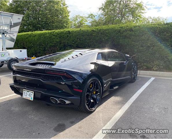 Lamborghini Huracan spotted in Aurora, Colorado