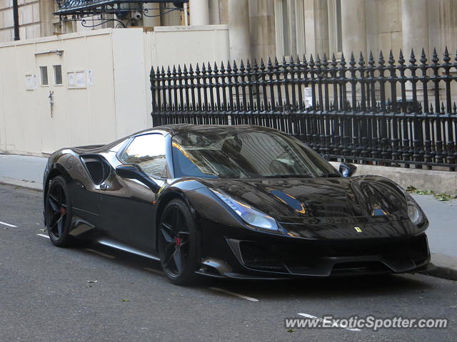 Ferrari 488 GTB spotted in London, United Kingdom