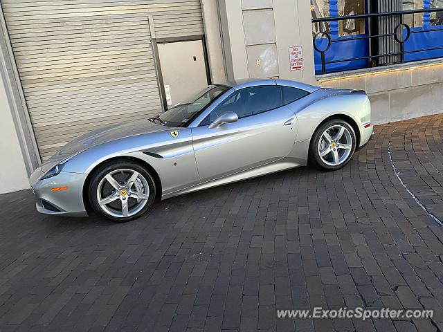 Ferrari California spotted in Washington DC, United States