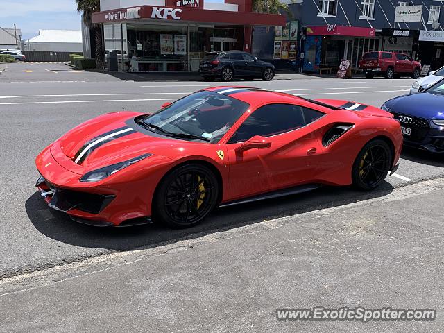 Ferrari 488 GTB spotted in Auckland, New Zealand