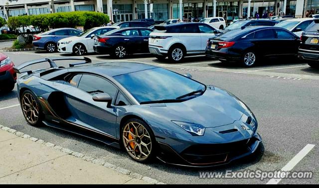 Lamborghini Aventador spotted in Long branch, New Jersey