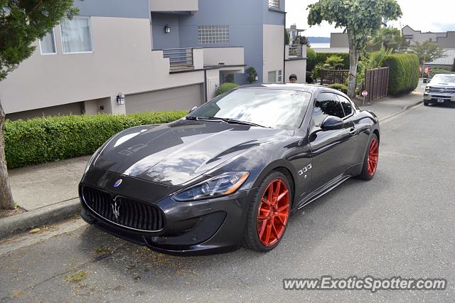 Maserati GranTurismo spotted in Kirkland, Washington