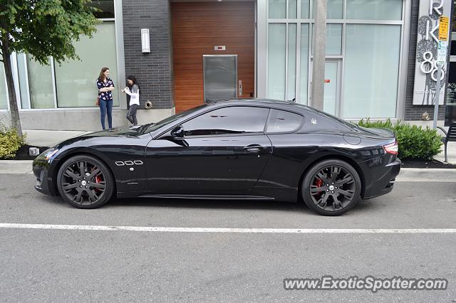 Maserati GranTurismo spotted in Bellevue, Washington