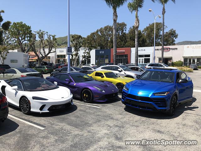 Lamborghini Urus spotted in Malibu, California