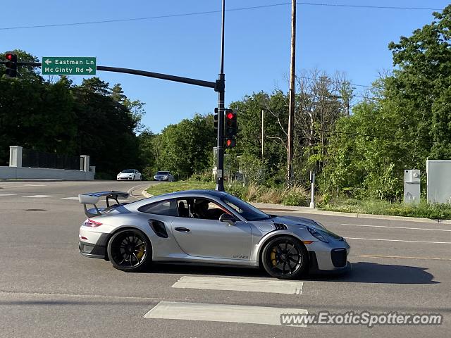 Porsche 911 GT2 spotted in Wayzata, Minnesota