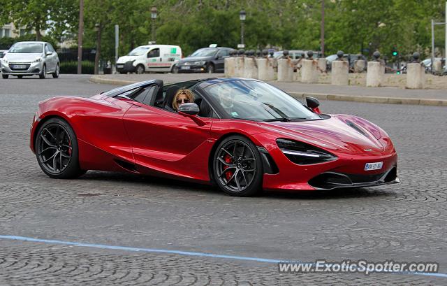 Mclaren 720S spotted in Paris, France