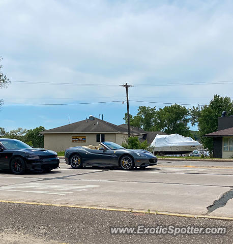 Ferrari California spotted in Hudson, Wisconsin