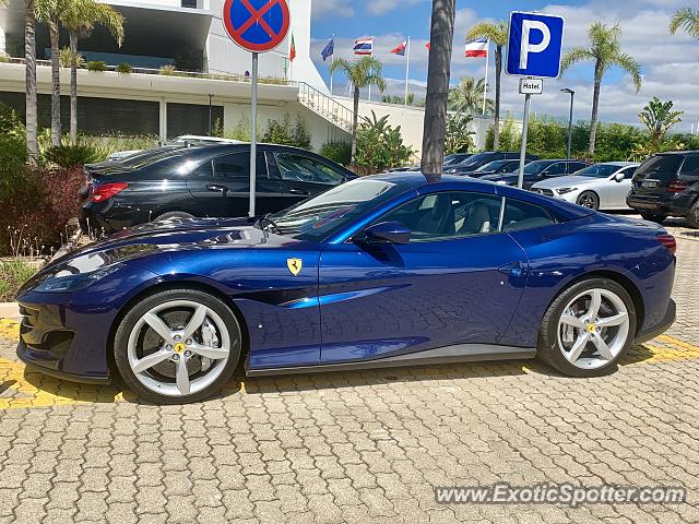 Ferrari Portofino spotted in Vilamoura, Portugal