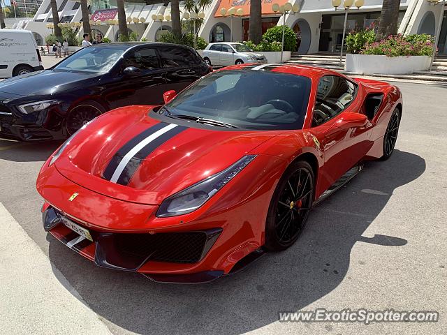 Ferrari 488 GTB spotted in Vilamoura, Portugal