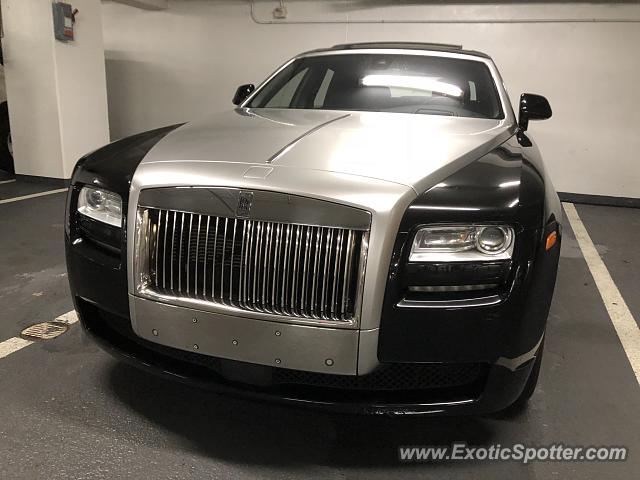 Rolls-Royce Ghost spotted in Washington DC, United States