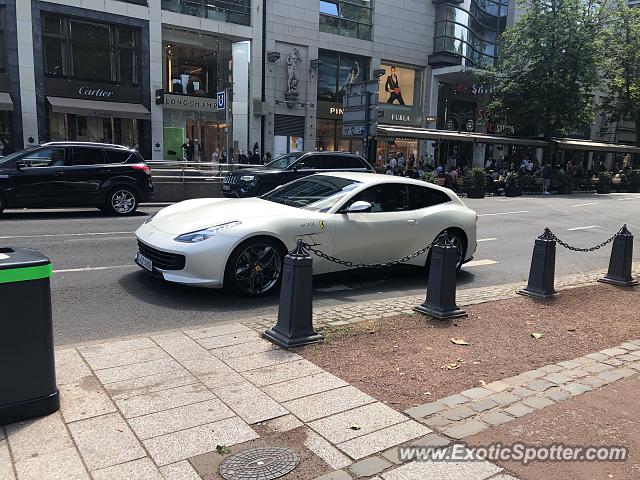 Ferrari GTC4Lusso spotted in Duesseldorf, Germany