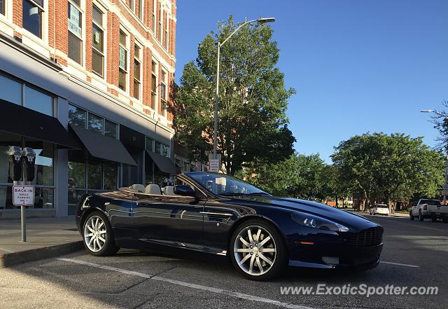 Aston Martin DB9 spotted in Des Moines, Iowa