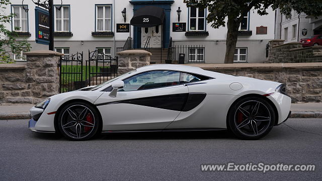 Mclaren 570S spotted in Old Quebec, Canada