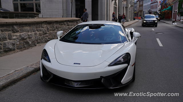 Mclaren 570S spotted in Old Quebec, Canada